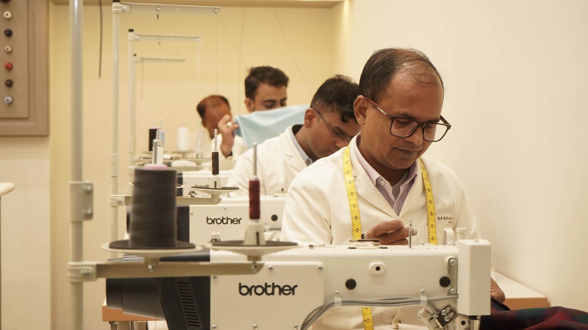 The KIZA Bespoke atelier lounge